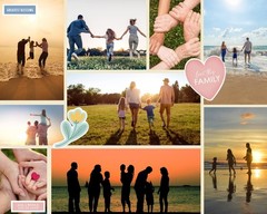 Family Scrapbook Stickers – Memories Themed With Phrase Tags, Flowers, Home I…