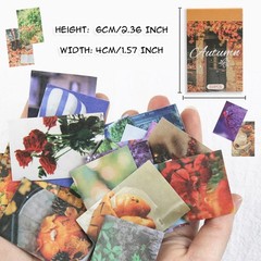 Bomichi Washi Stickers, 6 Sets 300 Pcs Aesthetic Sticker Book for DIY Journal…