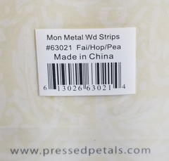 Pressed Petals Metal Stickers 5″ Inspirational Words Faith Hope Peace Crafts