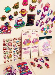 259 Stickers _ Popular Character Lot Little Mermaid Princess Snow White Belle +