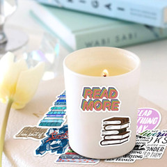 200PCS Bulk Book Stickers, Inspirational Reading Water Bottle Stickers