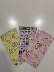 Sanrio Sticker Set Kuromi My Melody Pompompurin Japan Exclusive Cute
