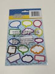Jot Labels Stickers 30 Count Speech Bubble Assorted Colors