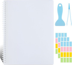Reusable Sticker Book Collecting Album Sticker Collection Storage Book for Adult