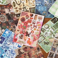Japanese Sticker Book for Adults – 30 Sheets 990+ Pcs Aesthetic Cute Scrapboo…