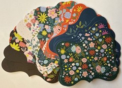 FLOWER TAG Die-Cut(20pc) Hobby Lobby•3.375”x 2-1/2”•Garden•Ephemera•Card Making•