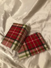 Plaid Fall Autumn Handmade Junk Journal