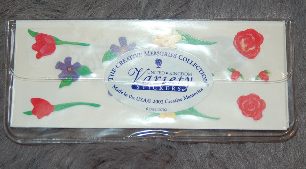 Creative Memories sticker pack United Kingdom Variety new packs 15 strips