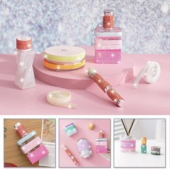 Self Adhesive Rhinestone Trim Tape Diamond Ribbon DIY Strips Width 0.45-3.1cm