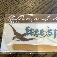 My Mind’s Eye BOHEMIA TRANFER TITLES Rub On TRANSFERS «FREE SPIRIT» NEW
