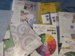Huge lot of SEALED Creative Memories Stickers Paper Templates Packs CarryAll Bag