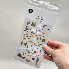 Suatelier In The Garden Stickers Junk Journal Collage Scrapbooking