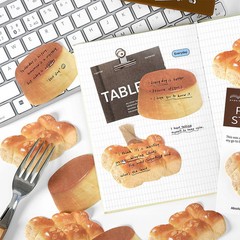 Memo Paper 30pcs Baked Bread Theme Diy Collage Decorative Scrapbooking Material