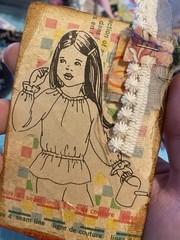 Nature VintageUnique Handmade Ephemera, Scrapbook,Junk Journal,tag,embellishment