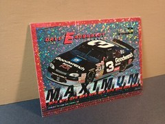Vintage Stickers NASCAR Dale Earnhardt Monte Carlo Sticker Upper Deck VTG 1990s