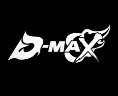 D-Max Die Cut Sticker In Gloss White