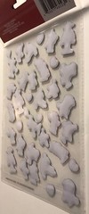 Valentines Themed Puffy Style Stickers 70 Total Scrapbooking/Valentine Crafts
