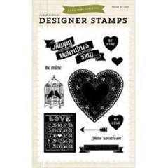 Echo Park Designer Stamps HELLO SWEETHEART Steel Dies Scrapbooking