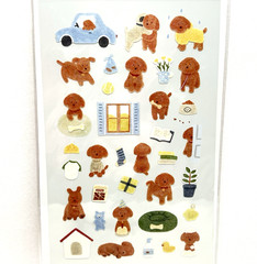 Suatelier Puppy Stickers Dog Junk Journal Collage Scrapbooking Planner