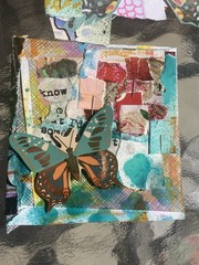 Unique Handmade Ephemera, Scrapbook,Junk Journal,tag,embellishment Mixed Media