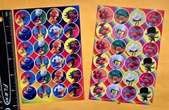 Trolls World Tour Sticker Single Sheet. Lot Of 2