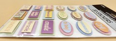 Keepsake Essentials 3D WORD Stickers, Cuddle, Play, Grow, Snuggle, BRAND NEW