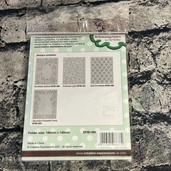 POINSETTIA FRAME – 3D EMBOSSING FOLDER by SUE WILSON & CREATIVE EXPRESSIONS