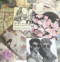 Vintage & Decorative Junk Journal Making Kit – 25pc Ephemera, Tags & Paper Pack