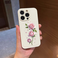 14 Pieces Beautiful Rose Flower UV DTF Transfer Stickers, Waterproof, Scratch Re