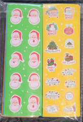 Mini Christmas Stickers package with 100 pages (sealed)