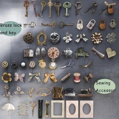 120 Pcs Vintage Scrapbooking Supplies for Junk Journal, Creative DIY Journaling