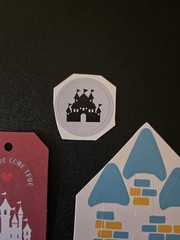 Creative Memories Set Of 3 Castle Disney Magic Kingdom Scrapbook Stickers & Die