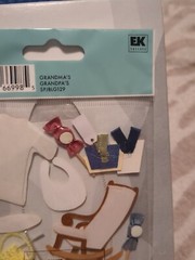 Jolees Grandma and Grandpa Scrapbook Stickers Grandparents House NIP SPJBLG129