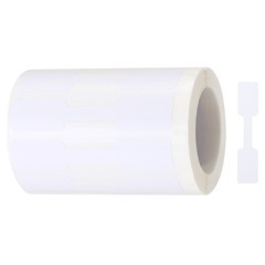 1 Roll Thank You Blank Tamper Evident Labels 0.47×1.36″ Stickers, White
