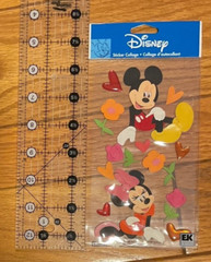 DisneyJolee’s Boutique Mickey & Minnie Mouse Dimensional Scrapbook Sticker~NIP