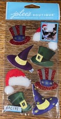 JOLEES Holiday Hats Christmas Halloween 4th Of July St Patrick Photo Booth Props