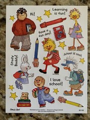 10 Suzy’s Zoo sticker sheets (lot 5)