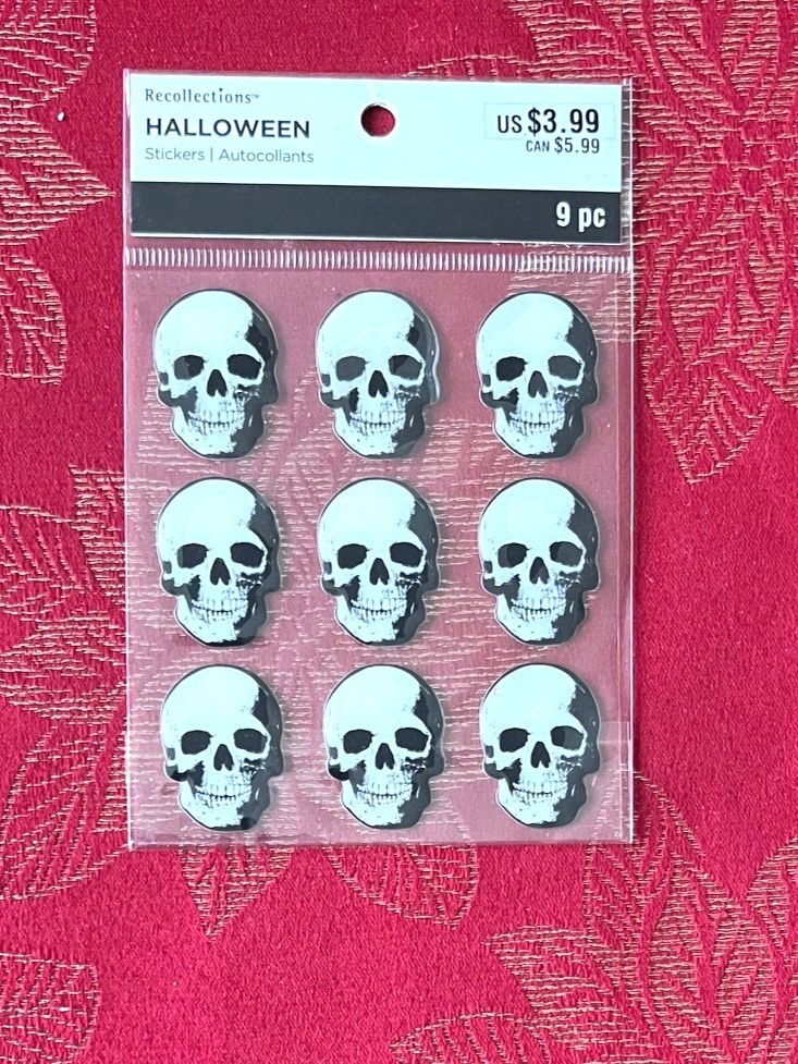 YOU CHOOSE – NEW HALLOWEEN STICKERS – PAPER HOUSE RECOLLECTIONS MARTHA STEWART