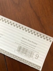 20 Mrs Grossmans Slivers Gray Shades Border Stickers Lines Dashes Silver Grey