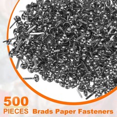 500pcs paper clip 6x13mm pins for crafts, gunmetal
