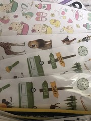 Lot of 125+ VTG NOS Scrapbook Sticker Packs +Forever In Time, Plus More