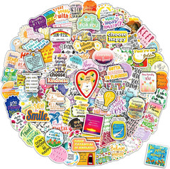 300PCS Motivational Sticker, Inspirational Words Stickers for Teens Adults Stude