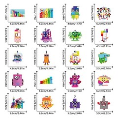 52pcs Early Education Puzzle Animation Stickers Pack, Aesthetic Vinyl Waterpr…