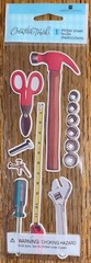 CREATIVE TOUCH Tools Screwdriver Wrench Hammer Handyman Measuring Tape Stickers