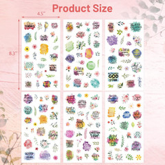Christian Bible Verse Stickers for Journaling Inspirational Scripture Sticker Re