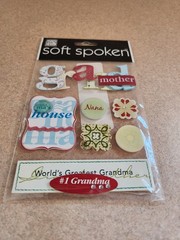 Me & My Big Ideas/Soft Spoken~Grandmother~Embellishments