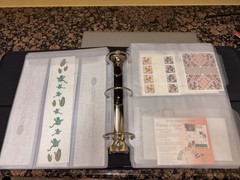 Creative Memories binder with dividers, protectors, stickers, & more!