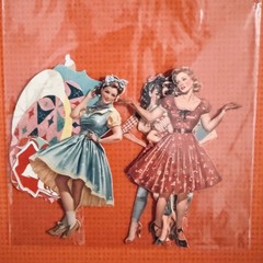 Retro 1950’s – 100+ Pc. Lot Junk Journal Ephemera Embellishments Recipes Baking