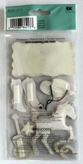 Cowgirl 3D Stickers Dimensional Horse Boots Guitar Hat Star Scrapbooking Journal