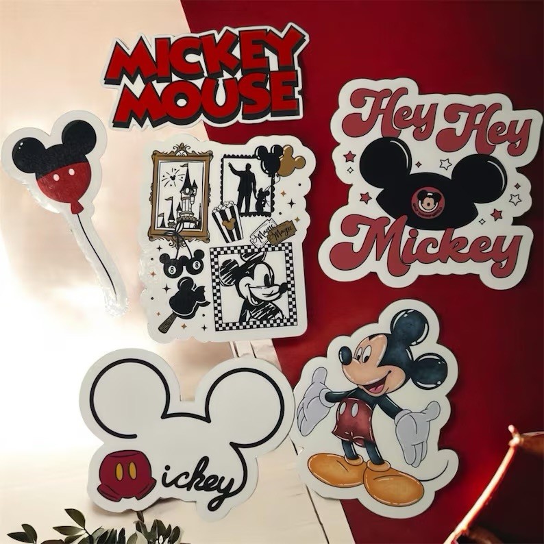 Sticker Pack | Mickey Mouse | Clear Or Holographic